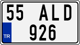 License plate of Turkey, Regular plates