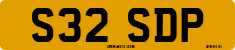 License plate of the United Kingdom, 1983 year system