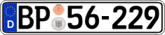 German license plate, Authorities and federal agencies