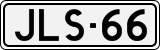 License plate of Finland, Cars
