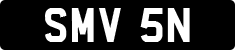 License plate of the United Kingdom, 1963 year system