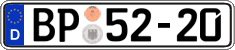 German license plate, Authorities and federal agencies
