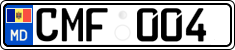 License plate of Moldova, Cars (2015)