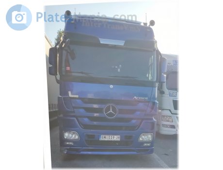 GM 039-JH, Mercedes-Benz Actros