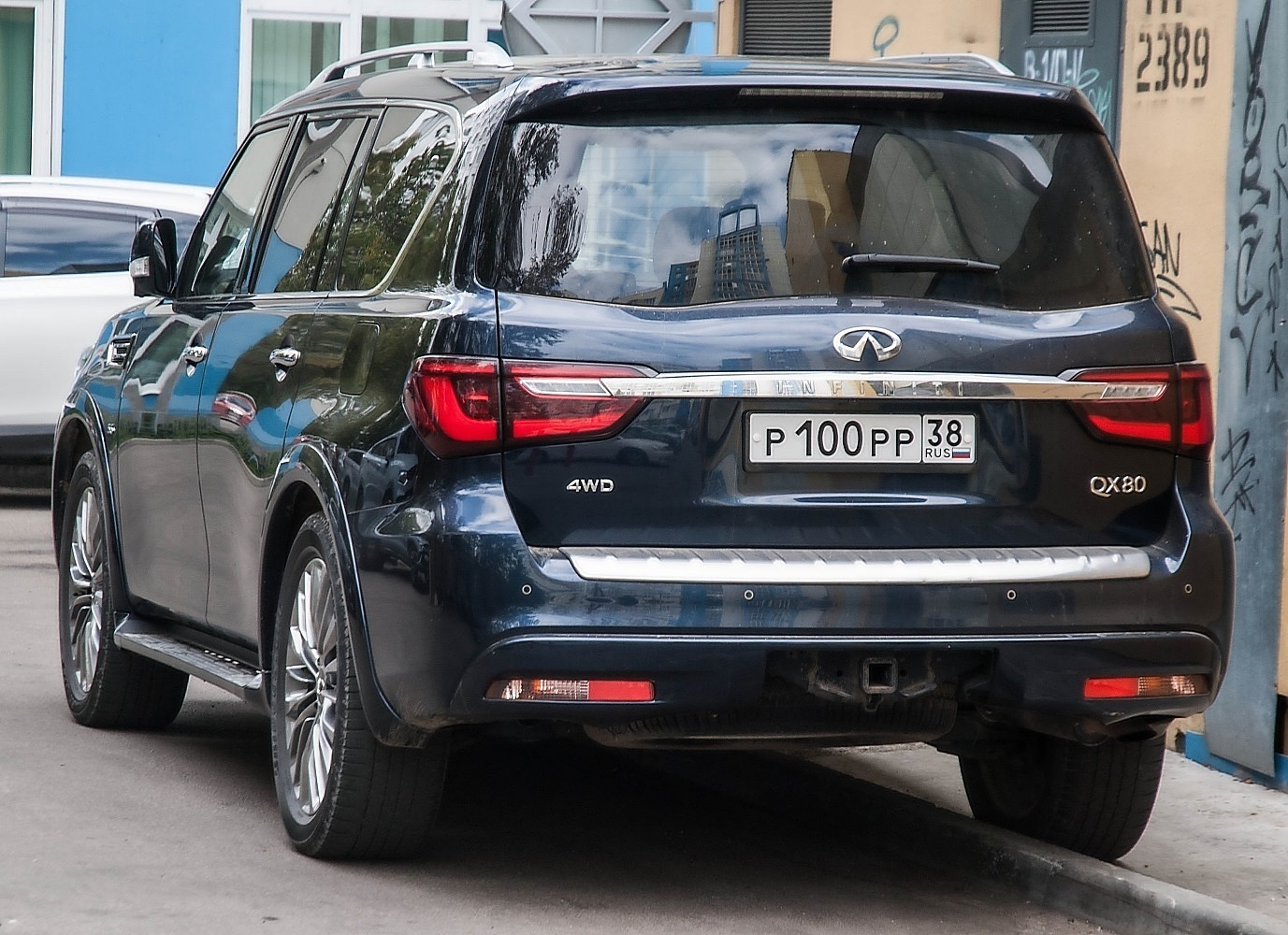 р 100 рр 38, Infiniti QX80/QX56 2nd gen QX80 (Z62), facelift, 2017–2024