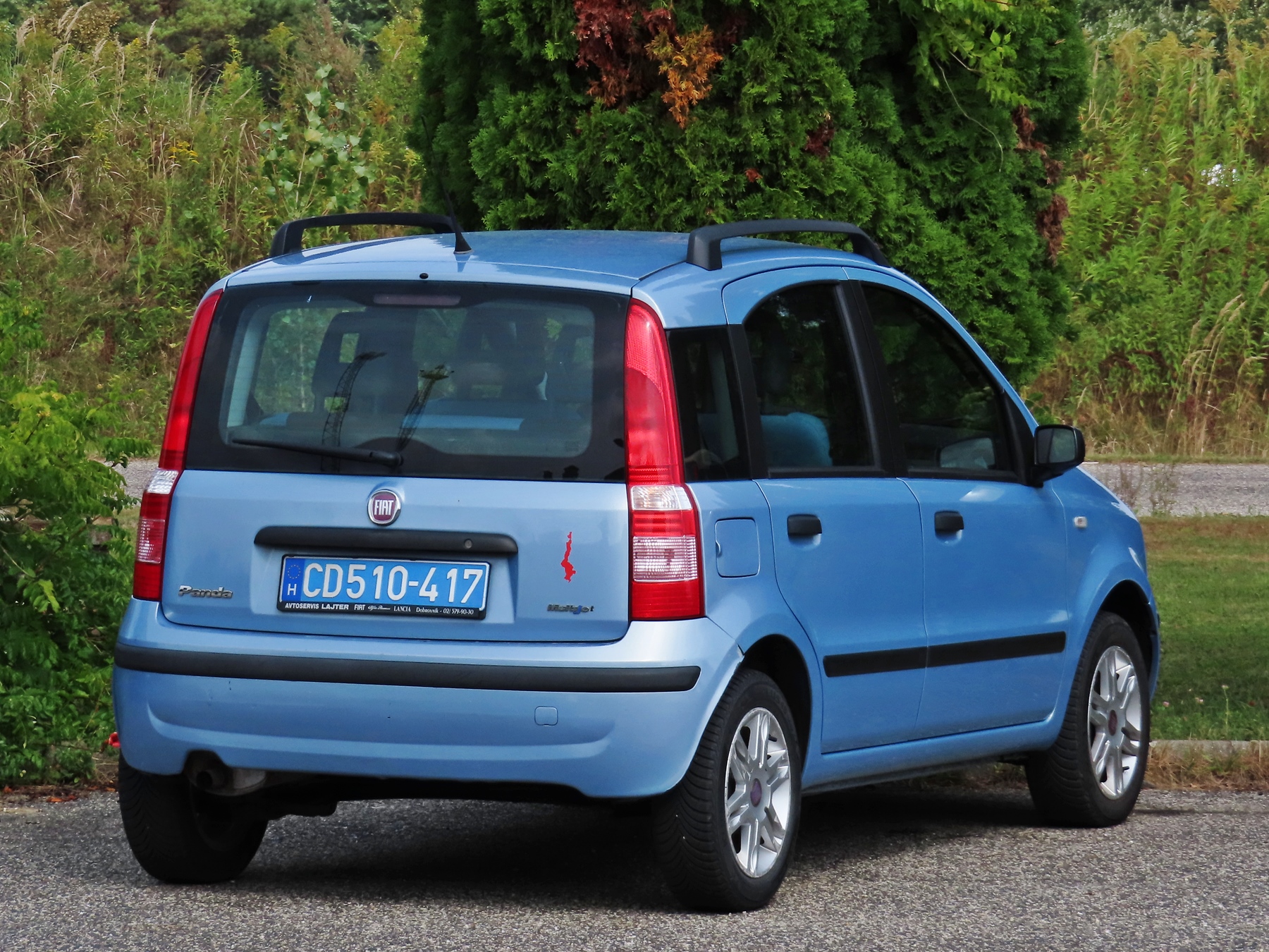 CD510-417, FIAT Panda 2nd gen (169), 2003–2012