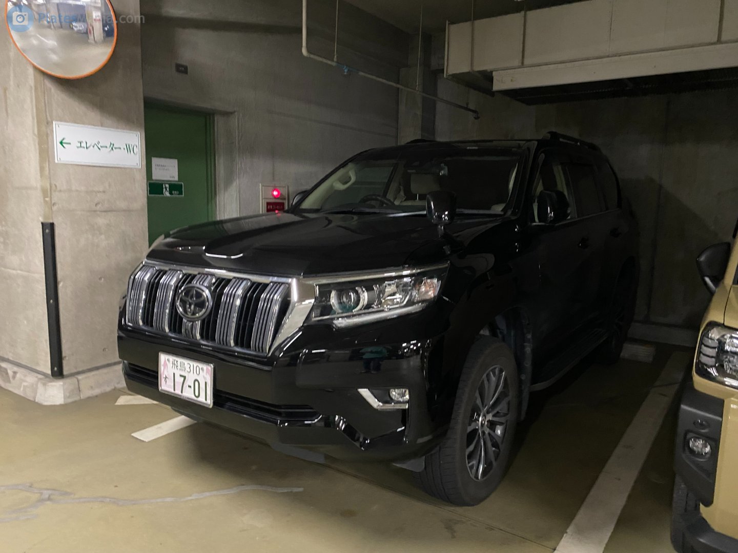 飛鳥 310 す 1701, Toyota Land Cruiser Prado 4th gen 5-door SUV (J150), 2nd facelift, 2017–2023