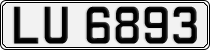 License plate of Norway, Trailers, motorcycles, special vehicles