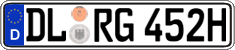 German license plate, Plates for oldtimers (type 