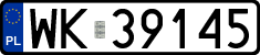 License plates of Poland, Regular car plates