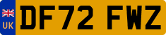 License plate of the United Kingdom, 2001 year system