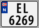 License plate of Norway, Trailers, motorcycles, special vehicles