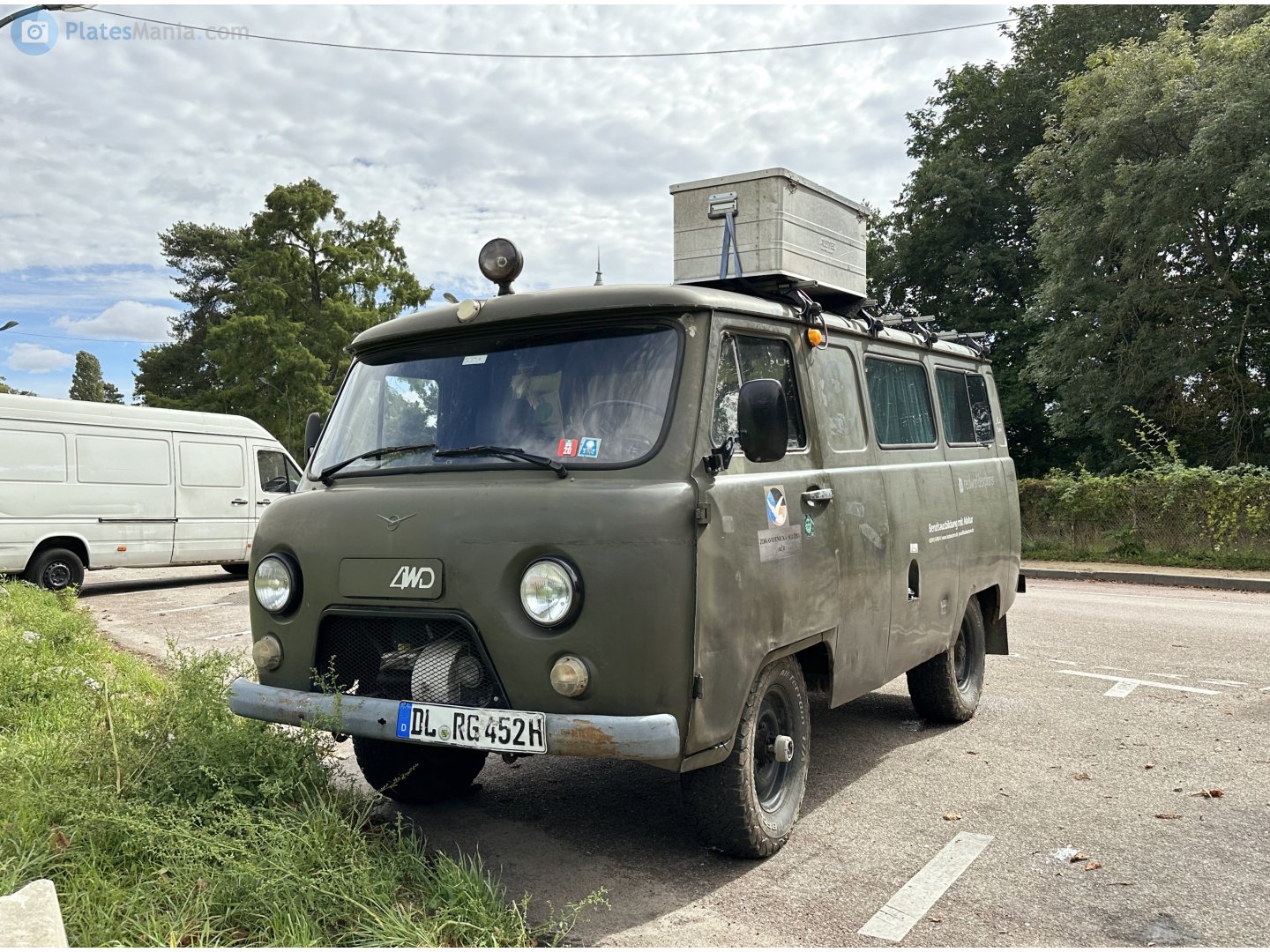 DL RG 452 H, UAZ 452 452А/3962/3741 Glassed Van, 1965–