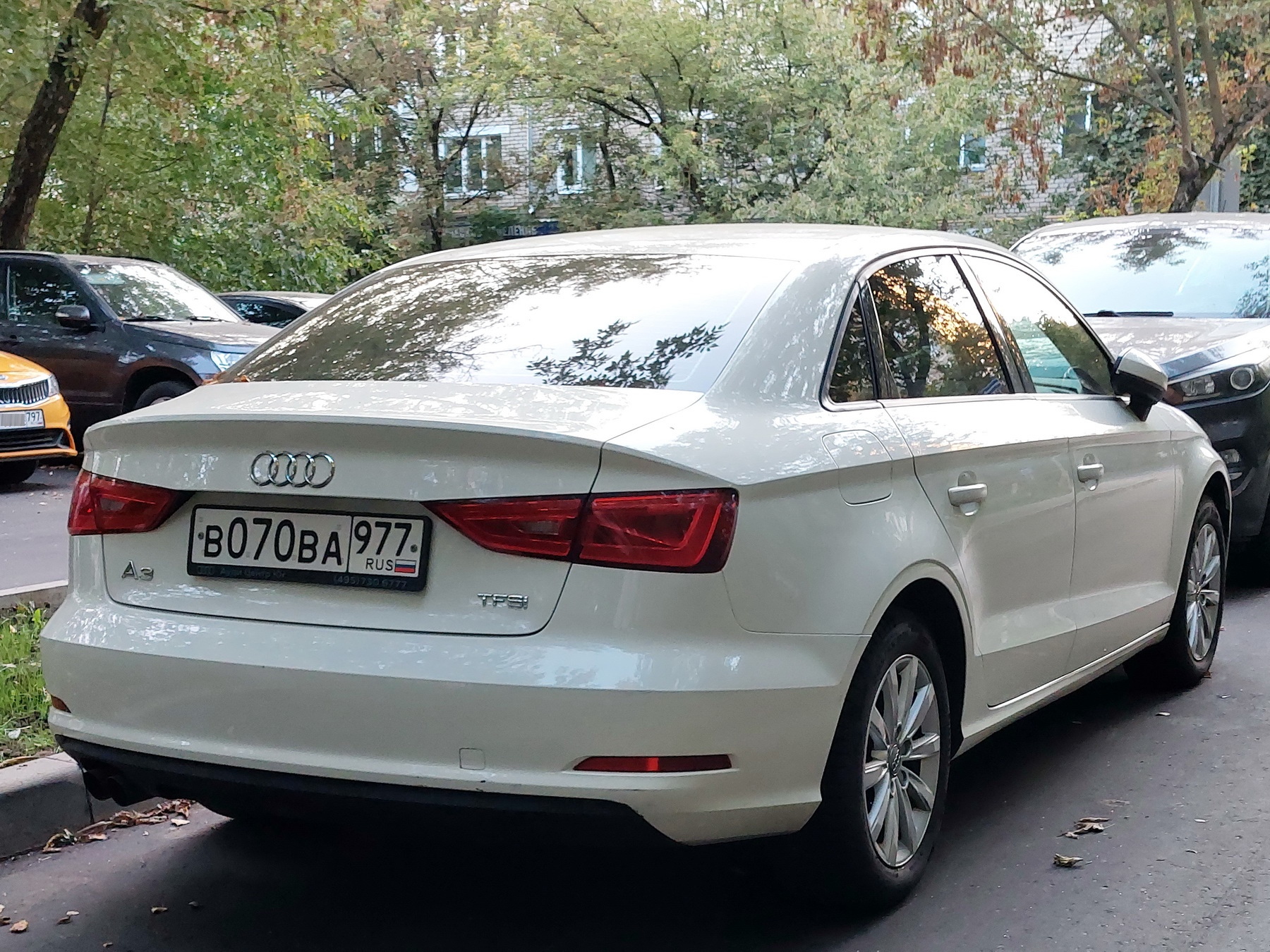 в 070 ва 977, Audi A3 3rd gen Sedan (8VS/8VM), 2013–2016