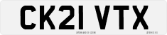 License plate of the United Kingdom, 2001 year system