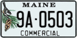 Maine, Commercial vehicles (1A-2345)