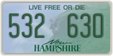 New Hampshire, 123 456