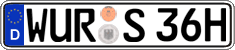 German license plate, Plates for oldtimers (type 