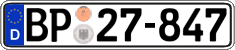 German license plate, Authorities and federal agencies