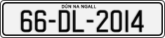 License plate of Ireland, Regular plates