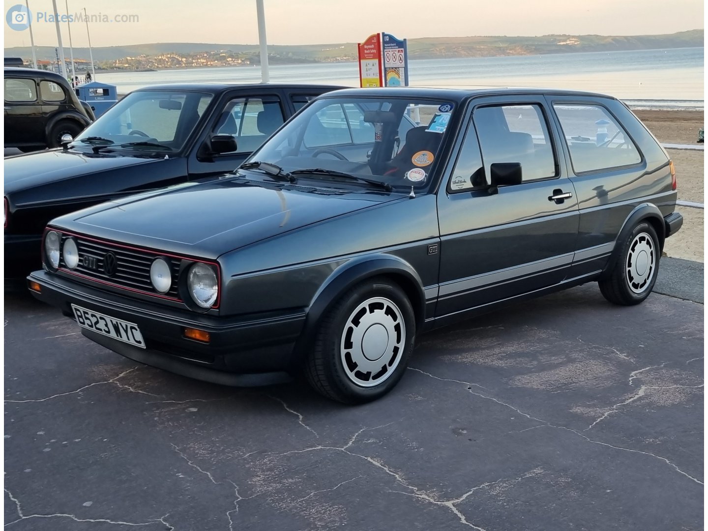 B523WYC, Volkswagen Golf 2nd gen 3-door Hatch (19/1G), 1983–1992