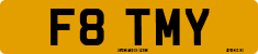 License plate of the United Kingdom, 1983 year system