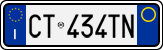 License plate of Italy, Cars (1994 year series)