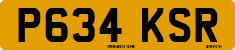 License plate of the United Kingdom, 1983 year system