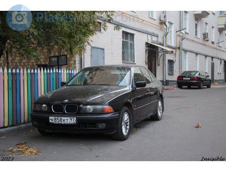 н858кт97, BMW 5 Series