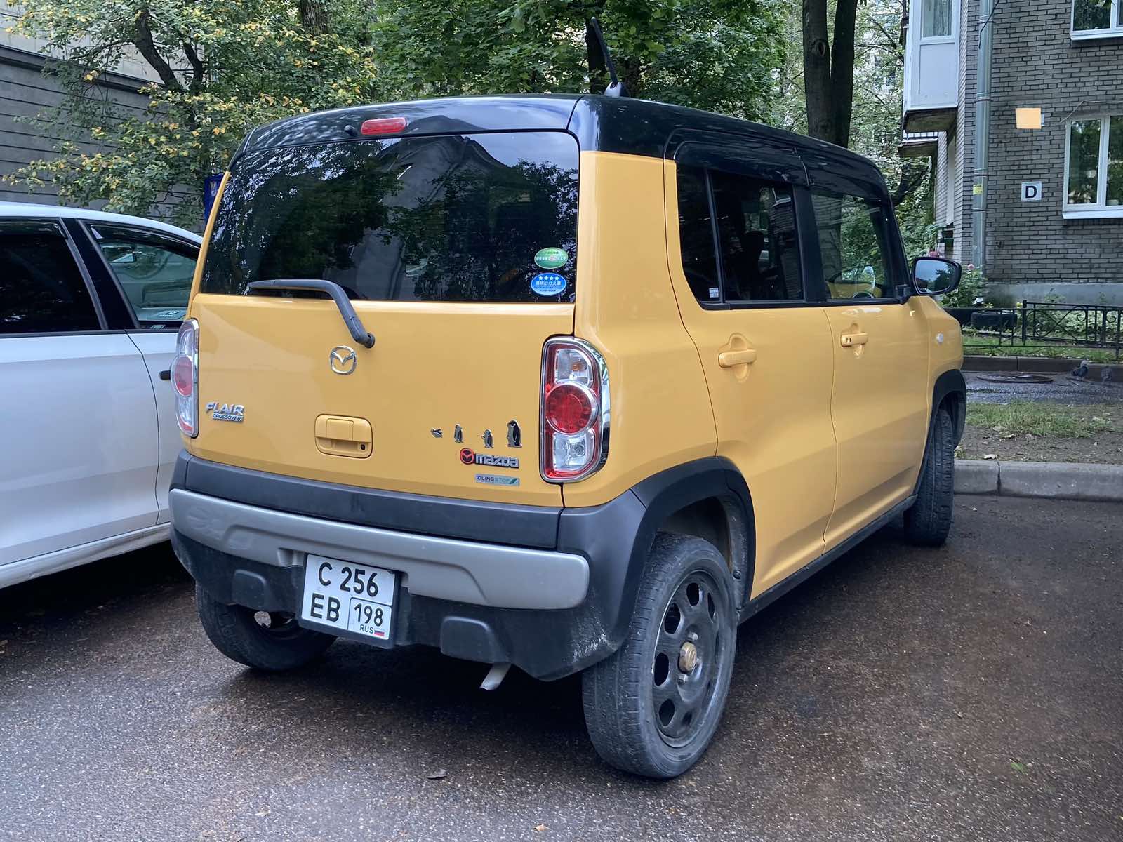 с 256 ев 198, Mazda Flair Crossover 1st gen (MS3/MS4; JP-market), 2014–2019