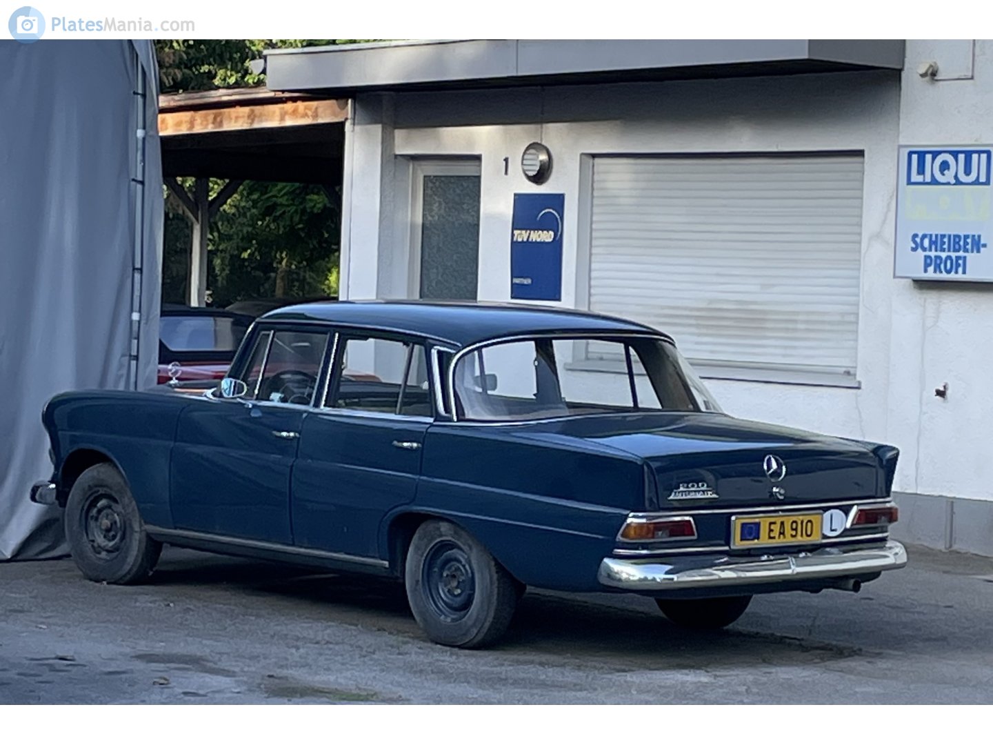 EA 910, Mercedes-Benz E-Klasse 190–230 Sedan (W110), 1961­–1968