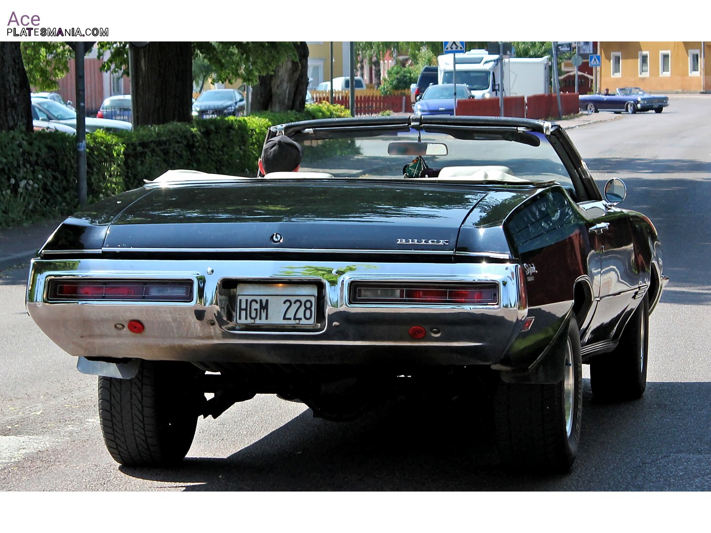 HGM 228, Buick Skylark 3rd gen 1971 Convertible (44467; A-body), 3rd facelift, 1970–1971