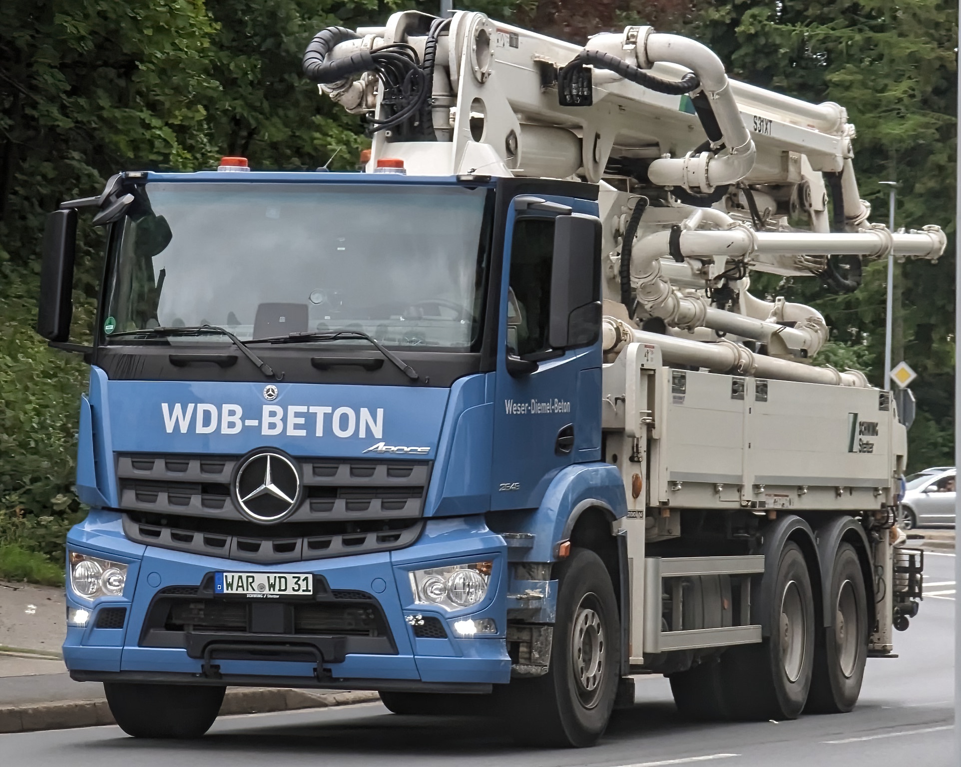 WAR WD 31, Mercedes-Benz Arocs 1st gen, 2013–
