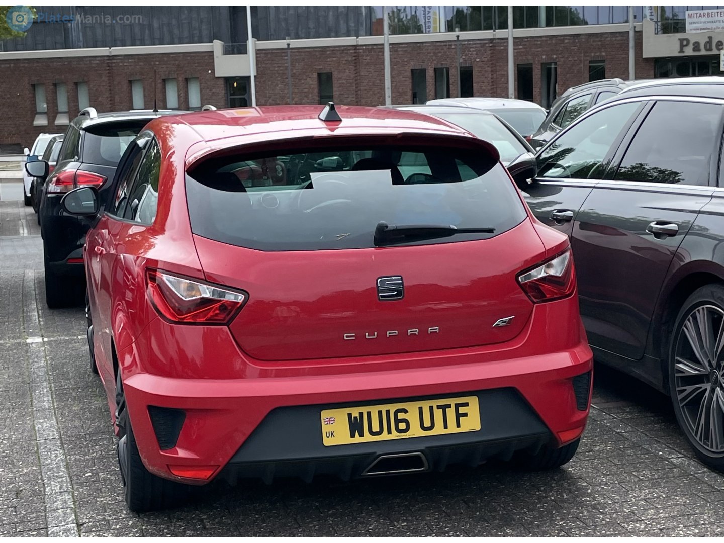 WU16UTF, SEAT Ibiza 4th gen SC 3-door Hatch (6J), 2008–2017