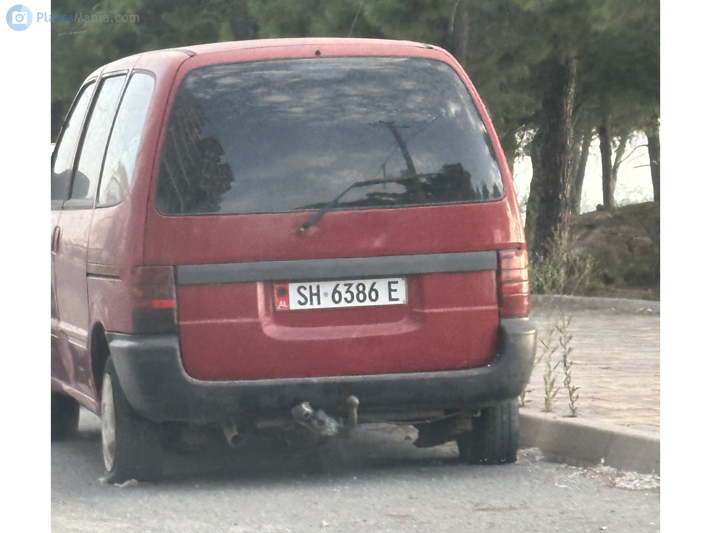 SH 6386 E, Nissan Serena 1st gen (C23), 1991–2001