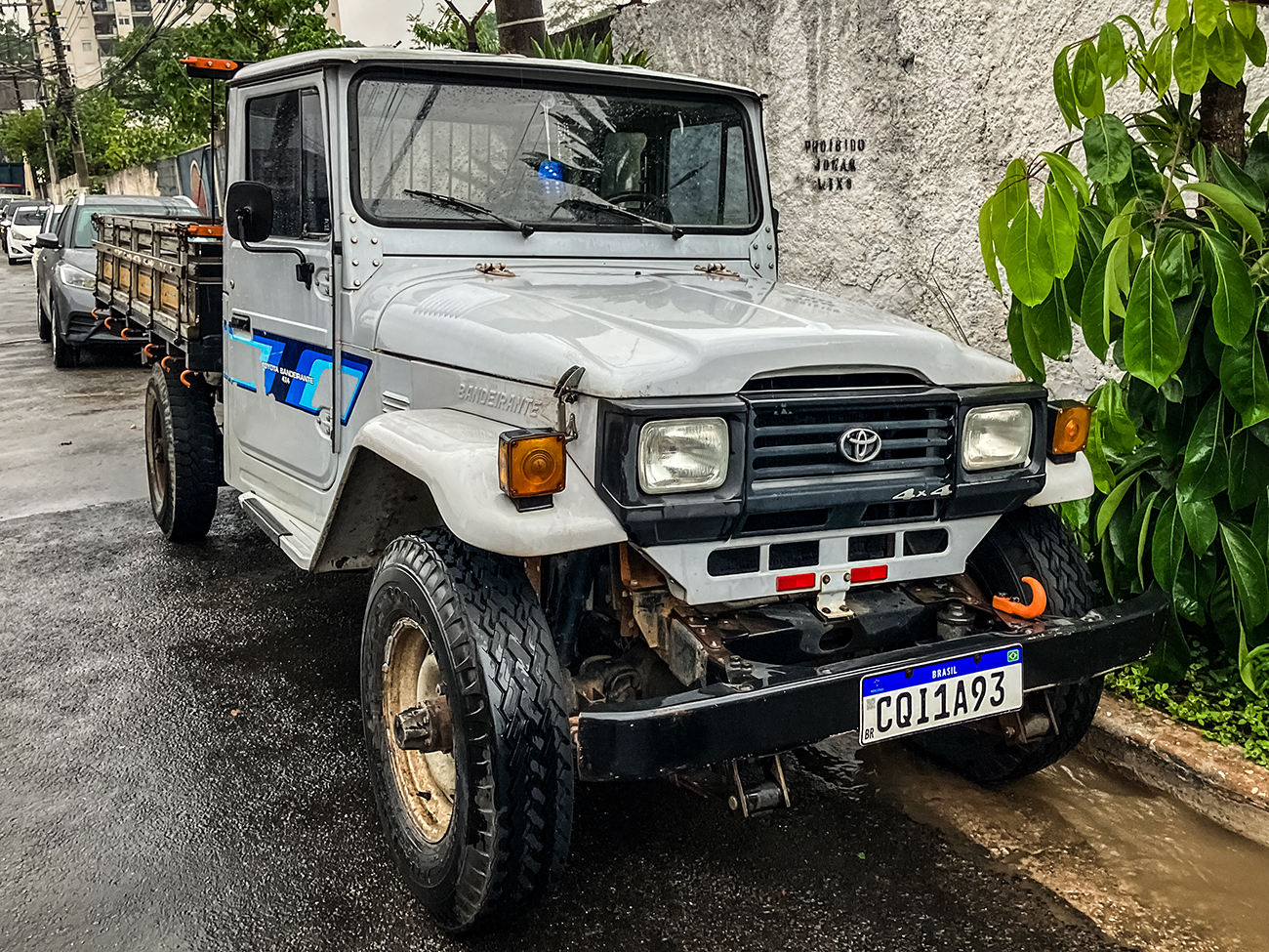 CQI1A93, Toyota Bandeirante Pickup (OJ55LP-B), facelift, 1989–2001