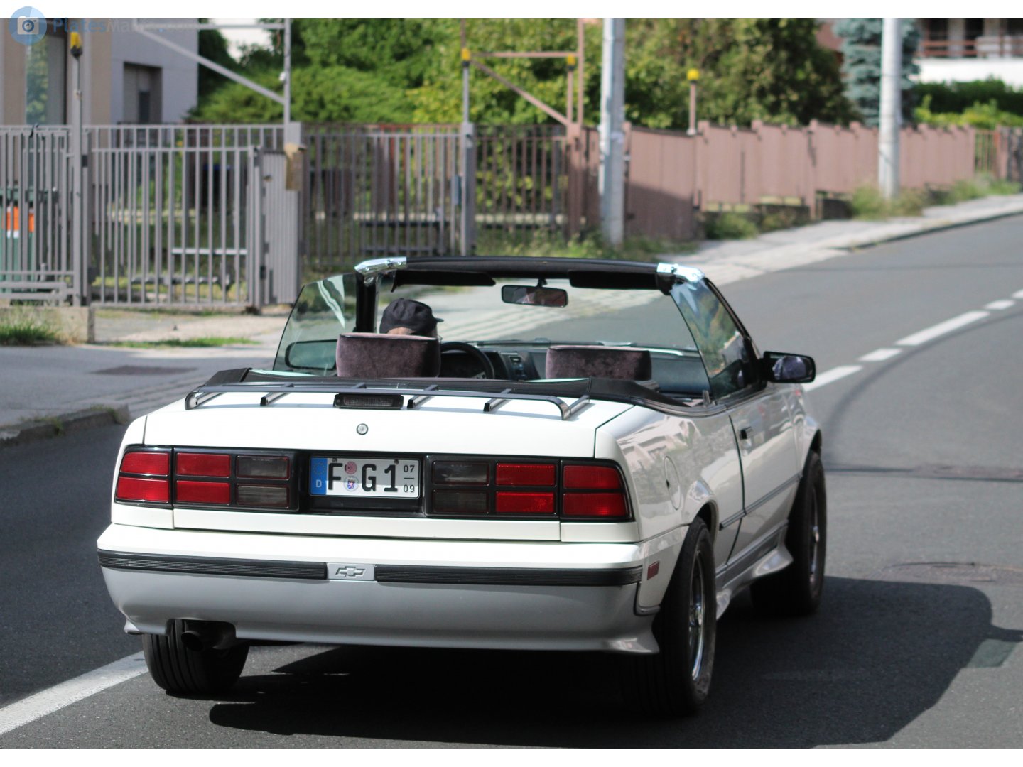 F G 1 (07/09), Chevrolet Cavalier 2nd gen 2-door Convertible (C67/F67; J-body), facelift, 1990–1994