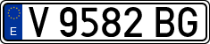 License plates of Spain, 1971 year series