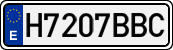 License plates of Spain, Specialty plates
