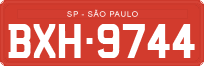 License plate of Brazil, Commercial vehicles (1990)
