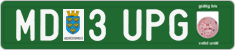 License plate of Austria, Export transit plates