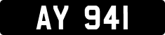 License plate of Guernsey, Alderney
