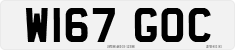 License plate of the United Kingdom, 1983 year system