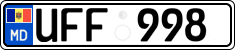 License plate of Moldova, Cars (2015)