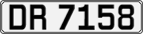 License plate of Norway, Trailers, motorcycles, special vehicles