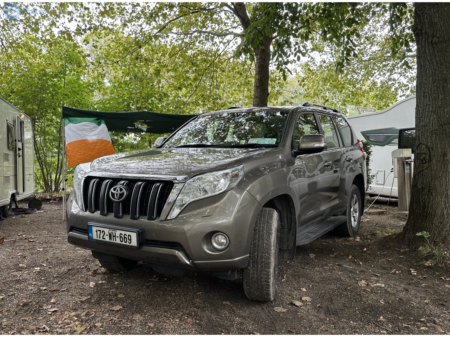172-WH-669, Toyota Land Cruiser Prado 4th gen 5-door SUV (J150), 1st facelift, 2013–2017