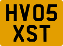 License plate of the United Kingdom, 2001 year system