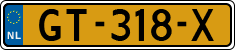 License plate of the Netherlands, Cars