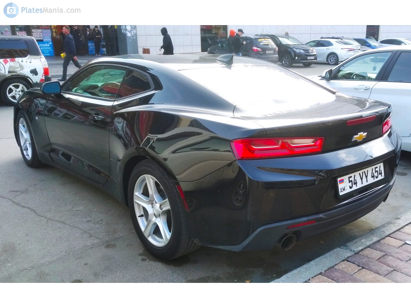 54 YY 454, Chevrolet Camaro 6th gen Coupé (Alpha I), 2015–2018