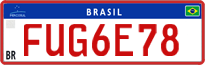 License plate of Brazil, Commercial vehicles (Mercosul)